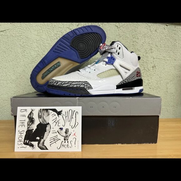 Size‎ 10 - Jordan Spizike White 2010 315371-102 - Picture 1 of 12